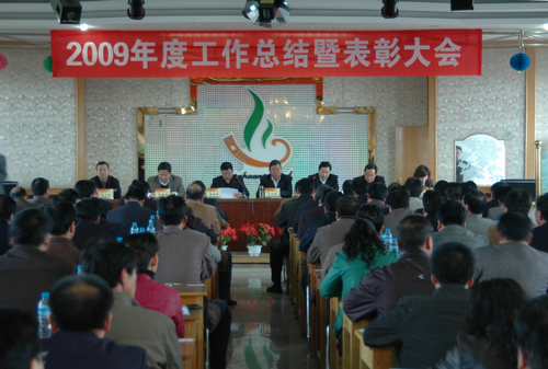公司召开2009年度工作总结暨表彰大会