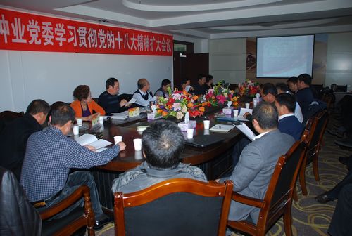 敦煌种业党委召开扩大会议安排部署学习贯彻党的十八大精神